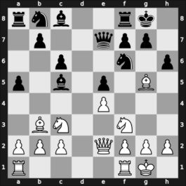 1959 Lodz ch POL – Round 12 – Filipowicz, Andrzej – 0-1 – Witkowski, Stefan – G58