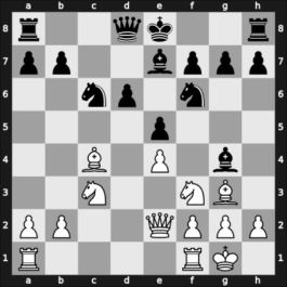 1959 Lodz ch POL – Round 13 – Szpakowski, Marek – 0-1 – Doda, Zbigniew – G61