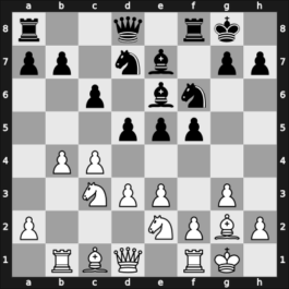 1959 Lodz ch POL – Round 15 – Doda, Zbigniew – 1/2-1/2 – Sliwa, Bogdan – G75