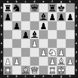 1959 Lodz ch POL – Round 16 – Drozd, Ryszard – 1/2-1/2 – Knapczyk, Edward – G79