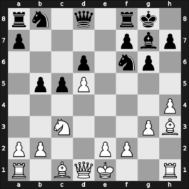 1959 Madrid – Round 1 – Pomar Salamanca, Arturo – 1/2-1/2 – Perez Perez, Francisco Jose – G3
