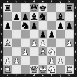 1959 Madrid – Round 6 – Pomar Salamanca, Arturo – 0-1 – Rellstab, Ludwig – G28
