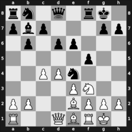 1959 Mar del Plata – Round 1 – Abreu Sanchez, Leonel Jesus – 1/2-1/2 – Ivkov, Borislav – G5