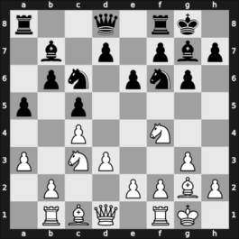 1959 Mar del Plata – Round 1 – Rossetto, Hector – 0-1 – Najdorf, Miguel – G9