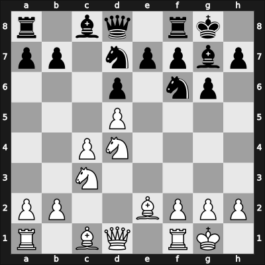 1959 Mar del Plata – Round 1 – Pachman, Ludek – 1-0 – Redolfi, Argentino Rodolfo – G14
