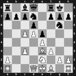 1959 Mar del Plata – Round 1 – Pachman, Ludek – 1/2-1/2 – Rossetto, Hector – G20