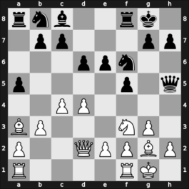 1959 Mar del Plata – Round 1 – Najdorf, Miguel – 1-0 – Ivkov, Borislav – G26