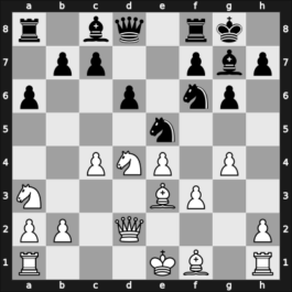 1959 Mar del Plata – Round 1 – Letelier Martner, Rene – 0-1 – Pachman, Ludek – G39