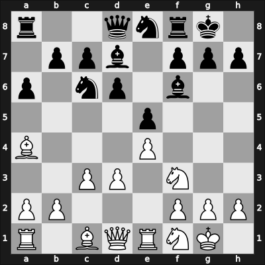 1959 Mar del Plata – Round 1 – Pilnik, Herman – 1/2-1/2 – Abreu Sanchez, Leonel Jesus – G58