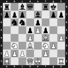 1959 Mar del Plata – Round 1 – Bolbochan, J. – 1/2-1/2 – Ivkov, Borislav – G63