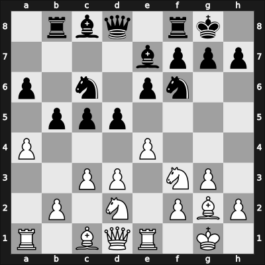 1959 Mar del Plata – Round 1 – Wexler, Bernardo – 1/2-1/2 – Emma, Jaime – G67