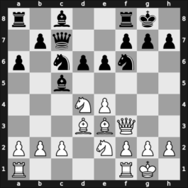 1959 Mar del Plata – Round 10 – Sanguinetti, Ricardo – 1/2-1/2 – Rossetto, Hector – G74