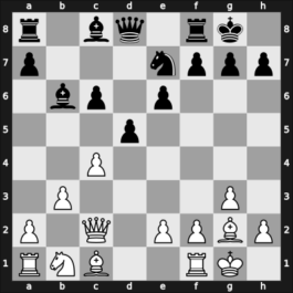 1959 Mar del Plata – Round 11 – Wexler, Bernardo – 1/2-1/2 – Sanguinetti, Ricardo – G77