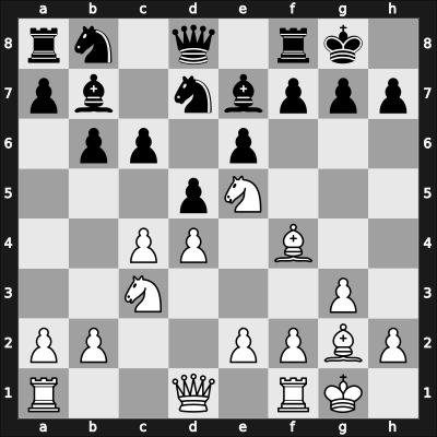 1959 Mar del Plata – Round 13 – Ivkov, Borislav – 1/2-1/2 – Sanguineti, Raúl Carlos – G81