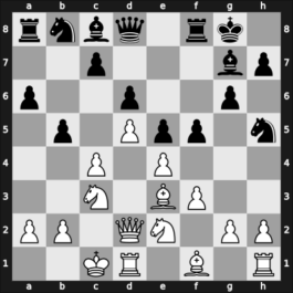 1959 Mar del Plata – Round 15 – Ivkov, Borislav – 1/2-1/2 – Fischer, Robert J – G87