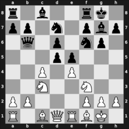 1959 Mar del Plata – Round ? – Pachman, Ludek – 1-0 – De Souza Mendes, Joao – G95