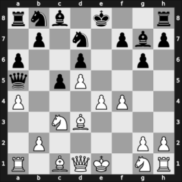 1959 Marianske Lazne – Round 1 – Gromek, Jozef – 0-1 – Polugaevsky, Lev – G5