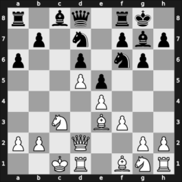 1959 Marianske Lazne – Round 6 – Gromek, Jozef – 0-1 – Szabo, Laszlo – G42