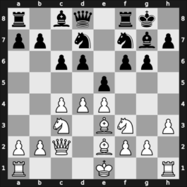 1959 Marianske Lazne – Round 7 – Kozma, Julius – 1/2-1/2 – Polugaevsky, Lev – G47