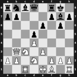 1959 Marianske Lazne – Round 8 – Rabar, Braslav – 1/2-1/2 – Radovici, Corvin – G53