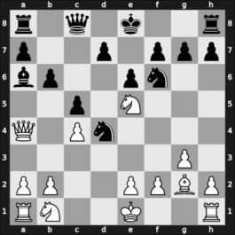 1959 Marianske Lazne – Round 8 – Minev, Nikolay N – 0-1 – Szabo, Laszlo – G56