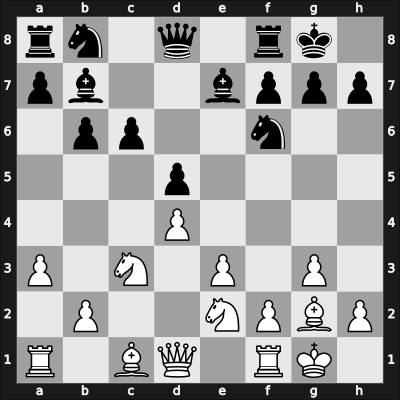 1959 Marianske Lazne – Round 9 – Szabo, Laszlo – 1/2-1/2 – Rabar, Braslav – G61