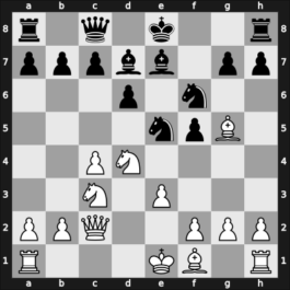1959 Marianske Lazne – Round 10 – Polugaevsky, Lev – 1-0 – Jensen, Erik Bartram – G67
