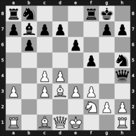 1959 Marianske Lazne – Round 12 – Polugaevsky, Lev – 1-0 – Alster, Ladislav – G85