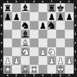 1959 Marianske Lazne – Round 14 – Ujtelky, Maximilian – 1/2-1/2 – Kozma, Julius – G95