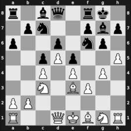 1959 Moscow – Round 1 – Buslaev, Aleksander – 0-1 – Gufeld, Eduard – G11