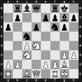 1959 Moscow – Round 1 – Smyslov, Vladimir – 1-0 – Gipslis, Aivars – G14
