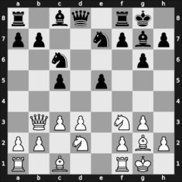 1959 Moscow – Round 1 – Larsen, Benjamin Holsko – 0-1 – Bronstein, Daniel E – G15