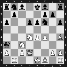 1959 Moscow – Round 1 – Gaprindashvili, Nona – 0-1 – Nedeljkovic, Streck – G17