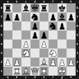 1959 New York ch-USA – Round 3 – Benko, Pal – 1/2-1/2 – Reshevsky, Samuel – G12