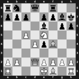 1959 New York ch-USA – Round 3 – Bernstein, Sidney – 1/2-1/2 – Byrne, Ray – G14