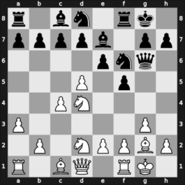 1959 New York ch-USA – Round 4 – Weinstein, Raymond – 1-0 – Bernstein, Sidney – G18
