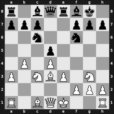 1959 New York ch-USA – Round 5 – Reshevsky, Samuel – 1-0 – Bisguier, Arthur B – G26