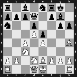1959 New York ch-USA – Round 7 – Reshevsky, Samuel – 1-0 – Weinstein, Raymond – G37