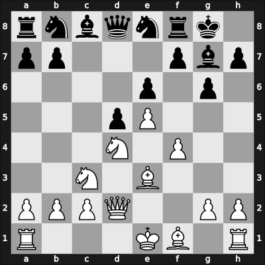 1959 New York ch-USA – Round 7 – Mednis, Edmar J – 1-0 – Ault, Robin – G38