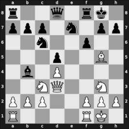 1959 New York ch-USA – Round 7 – Bisguier, Arthur B – 1/2-1/2 – Byrne, Ray – G40