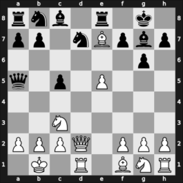1959 Open – Round 5 – Blackstone, John – 0-1 – Hendy, AF. – G5