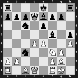 1959 Quilmes – Round 1 – Beninson – 1/2-1/2 – Rossetto, Hector – G3