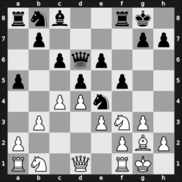 1959 Quilmes – Round 1 – Garcia Rodriguez, Raimundo – 1/2-1/2 – Puiggros, Guillermo – G20