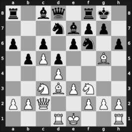 1959 Quilmes – Round 3 – Cruz, Raul C. – 1/2-1/2 – Piazzini, Luis – G30