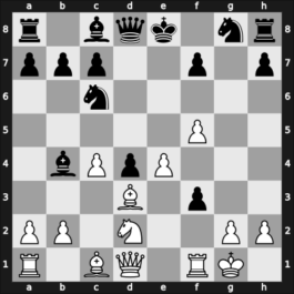 1959 Riga – Round 6 – Spassky, Boris V. – 1-0 – Mikenas, Vladas – G63