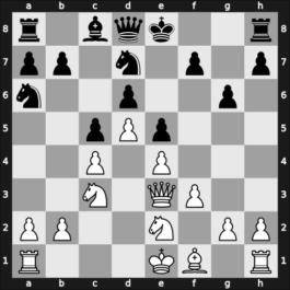 1959 Santiago – Round 2 – De Souza Mendes, Joao – 0-1 – Fischer, Robert J – G12