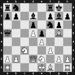 1959 Santiago – Round 4 – Sanguineti, Raúl Carlos – 1-0 – Fischer, Robert – G24