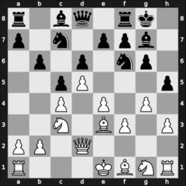 1959 Santiago – Round 8 – Pachman, Ludek – 1-0 – Ader Hausman, Walter – G46