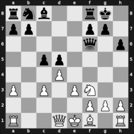 1959 Santiago – Round 10 – Letelier Martner, Rene – 1/2-1/2 – Abreu Sanchez, Leonel Jesus – G56