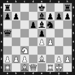 1959 Stevenson Memorial – Round 1 – Clarke, Peter – 1/2-1/2 – Wade, Robert G – G3